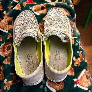 Hey Dude Colorful Patterned Sneakers